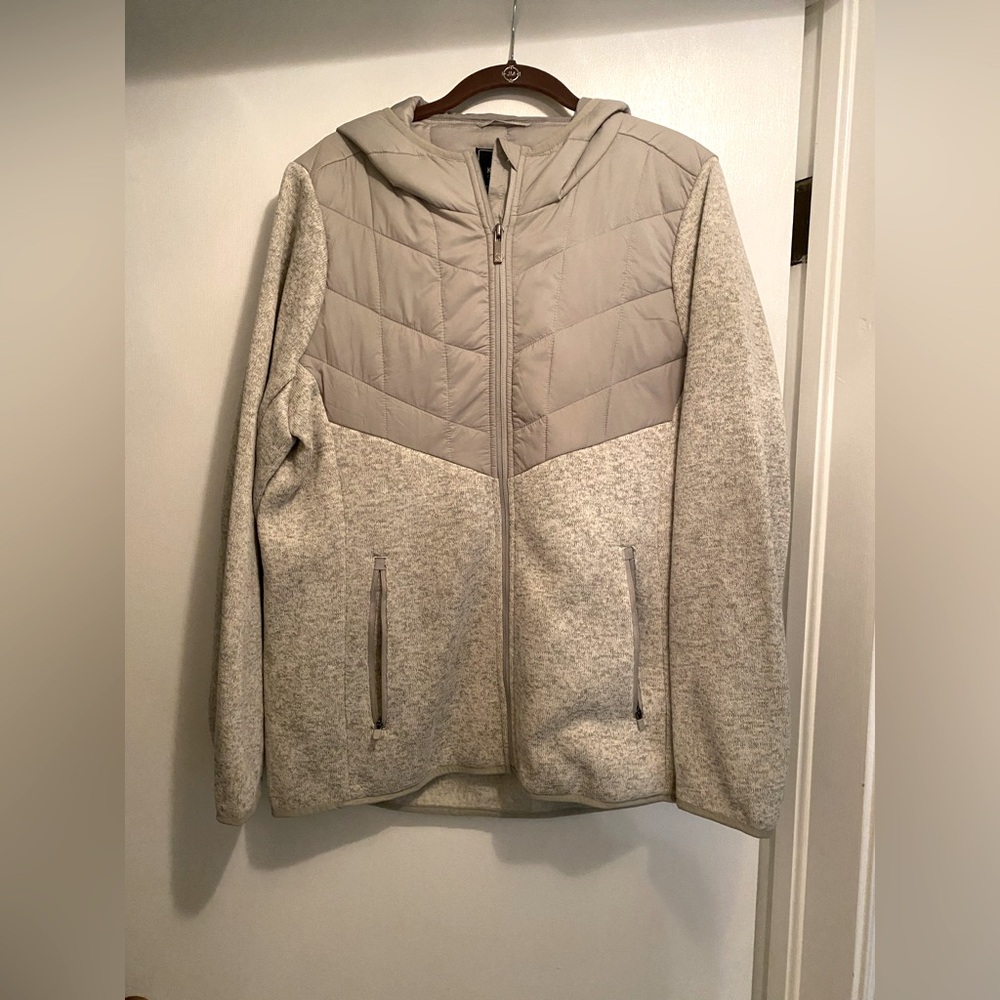 NW/OT Tan/Gray Lightweight Athletic/Hiking Jacket(XL)